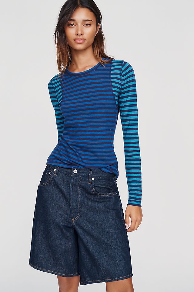 Pilcro Teddy Women's Cotton Modal Tissue Tee