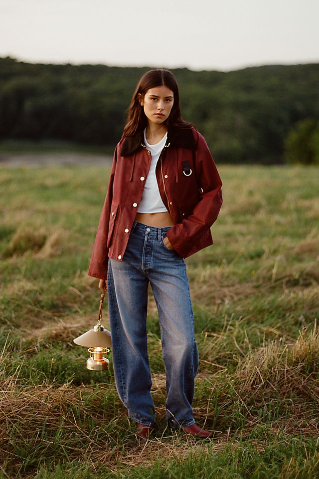 By Anthropologie Evan Women's Raw-Edge Baby Tee